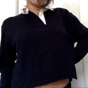 Brandy Melville ‘Jonny’ Top - Navy